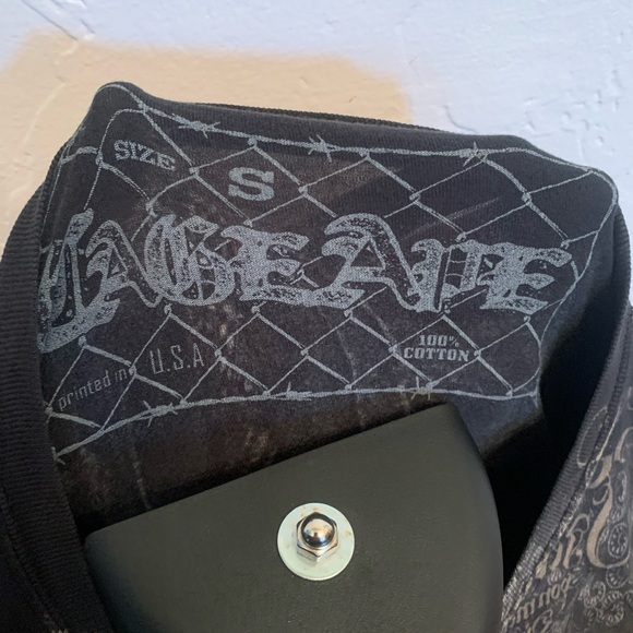 CageApe Small Black Graphic T Shirt - Picture 4 of 4